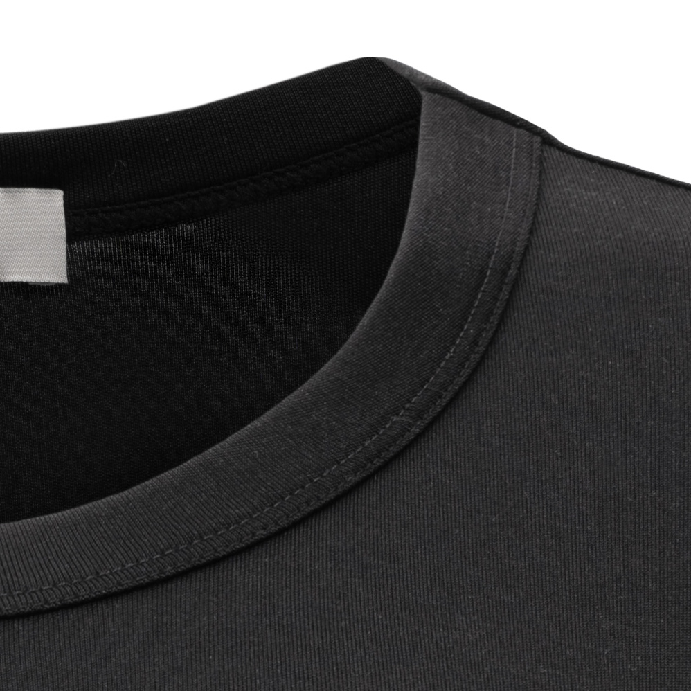 Close-up apparel photography showing fabric texture and garment detail
