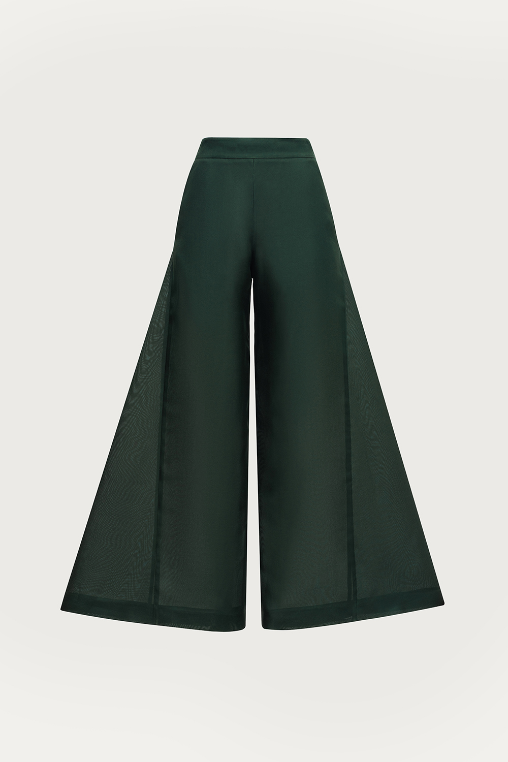 Ghost mannequin photography of wide leg pants in NYC